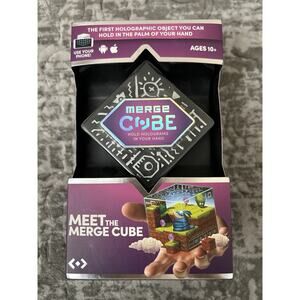 Merge Cube Holographic Handheld AR/VR Hologram iOS/Android Apps 3D Objects STEM